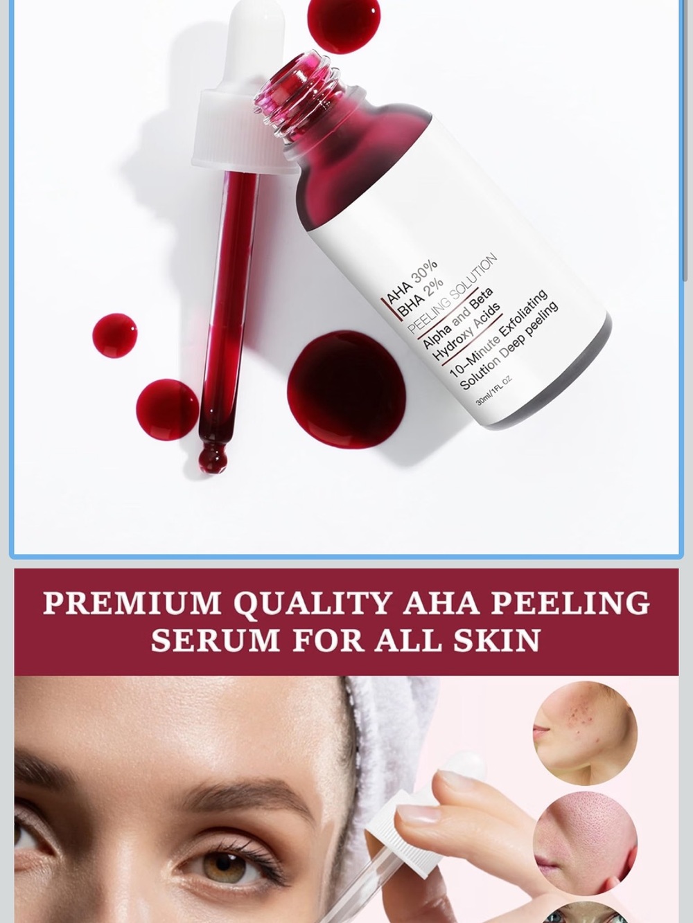 AHA Peeling Serum - Intensive Exfoliating Treatment (Red)